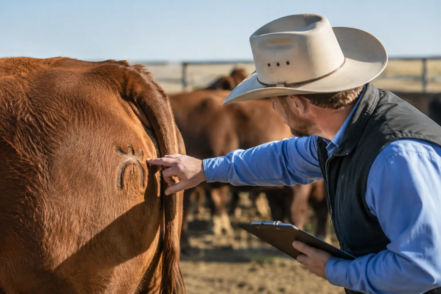 Cattle Brand Inspections for Direct Cattle Sales